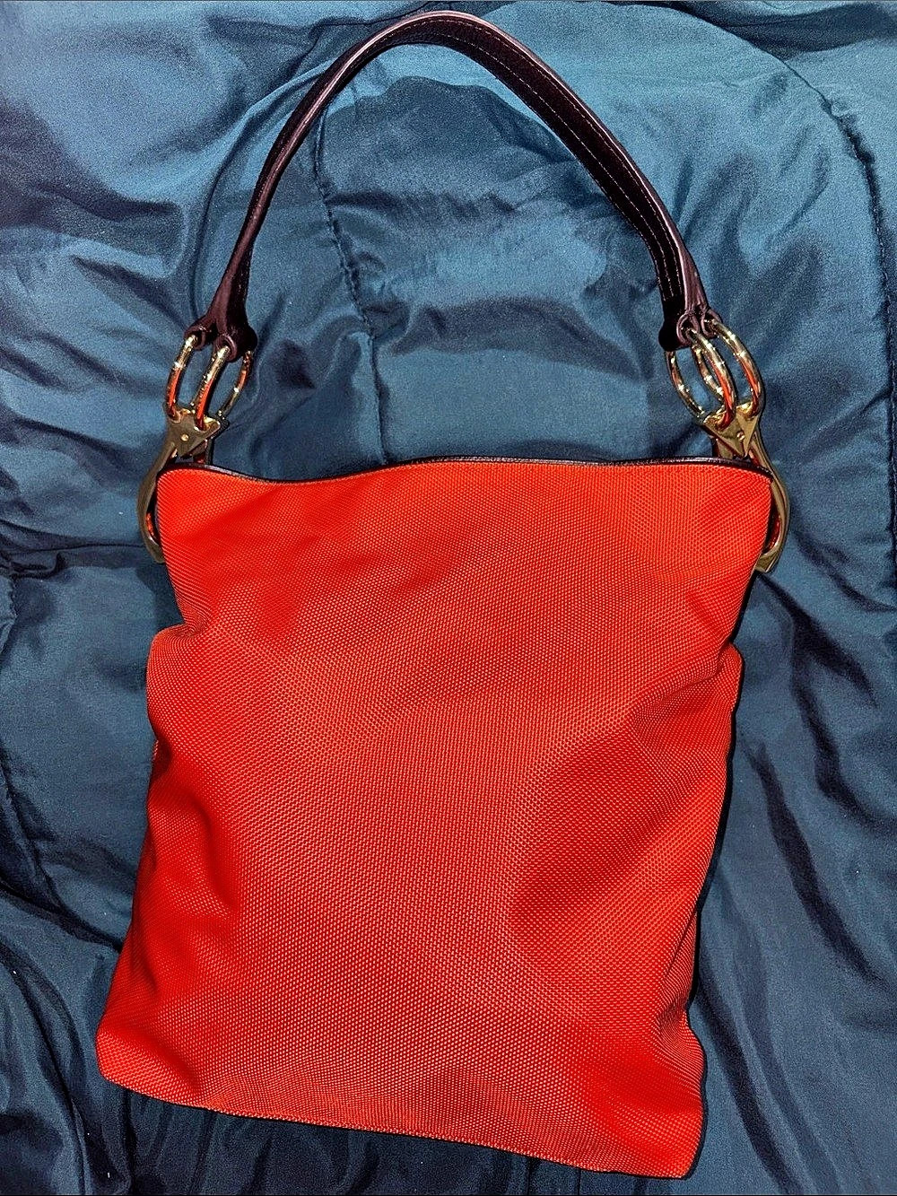 JPK Paris Red Floral Hobo Bag